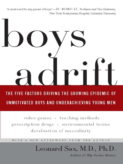 Title details for Boys Adrift by Leonard Sax - Available